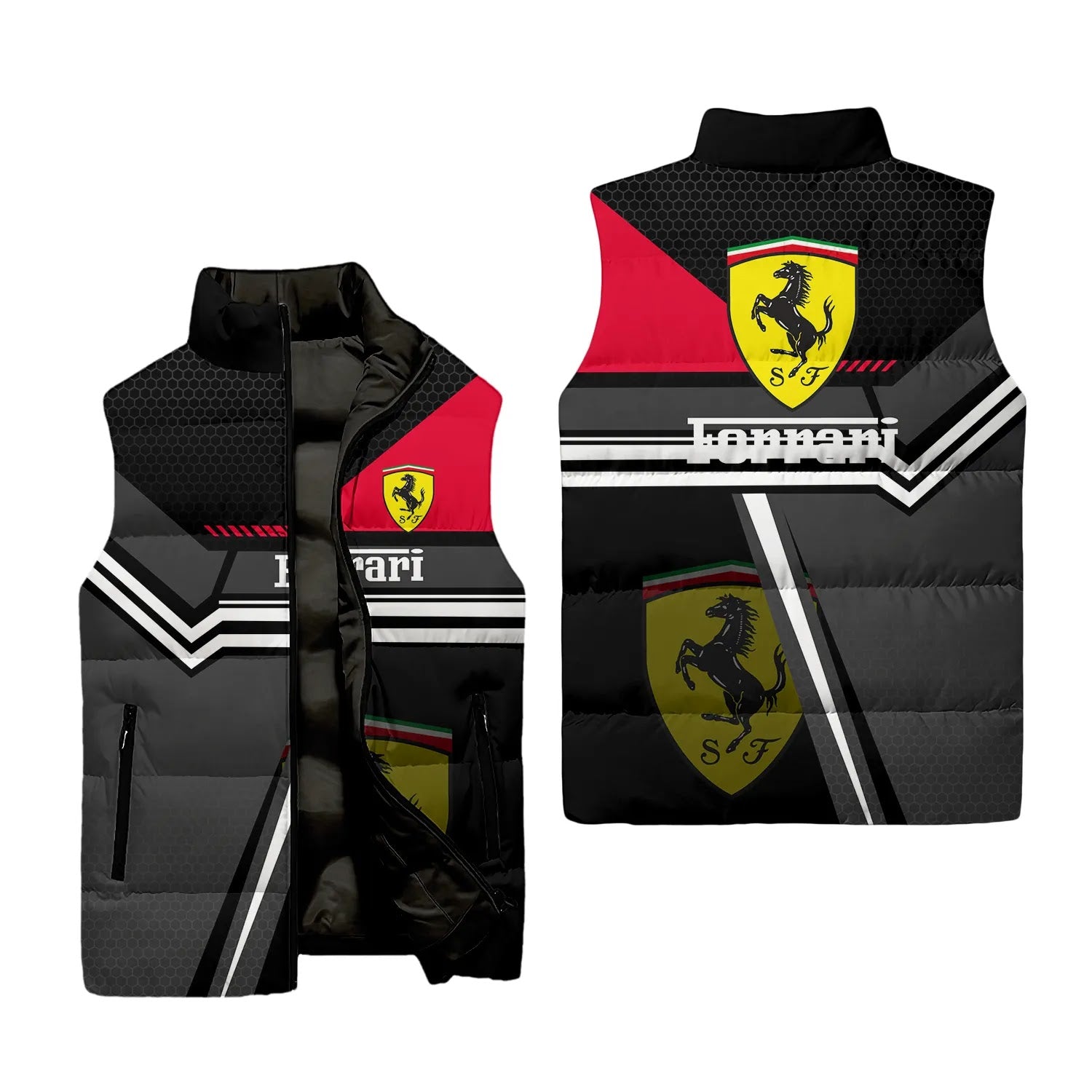 Ferrari Sleeveless Puffer Jacket SC071