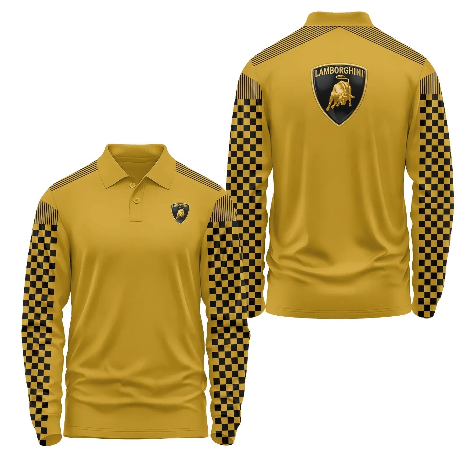 Lamborghini Long Sleeve Polo SC057