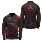 Mitsubishi Long Sleeve Polo SC067