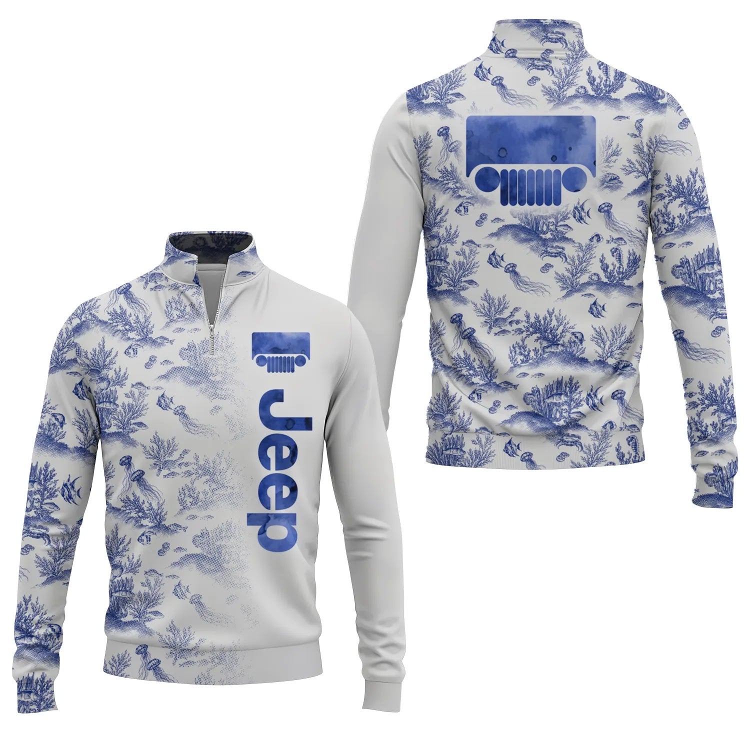 Jeep Quarter-zip Pullover SHW009