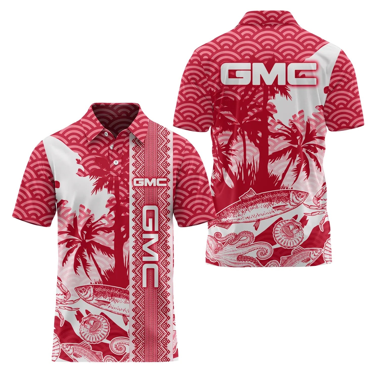 GMC Short Sleeve Polo SHW038