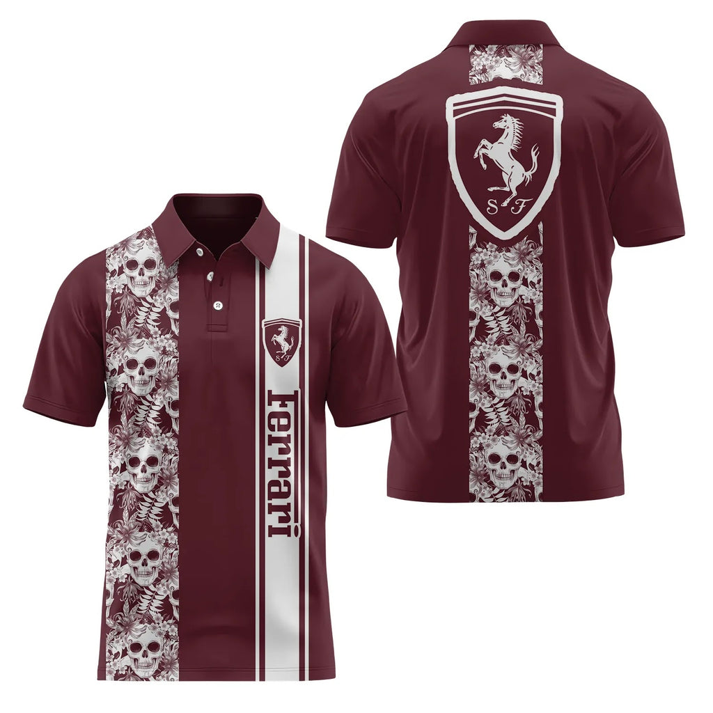 Ferrari Short Sleeve Polo SHW042