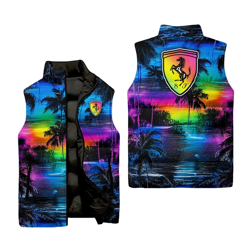 Ferrari Sleeveless Puffer Jacket SHW055