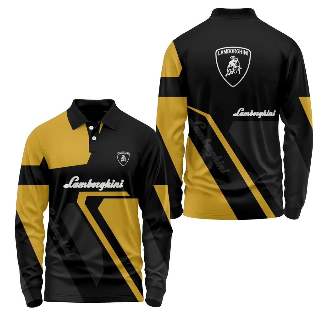 Lamborghini Long Sleeve Polo SC117