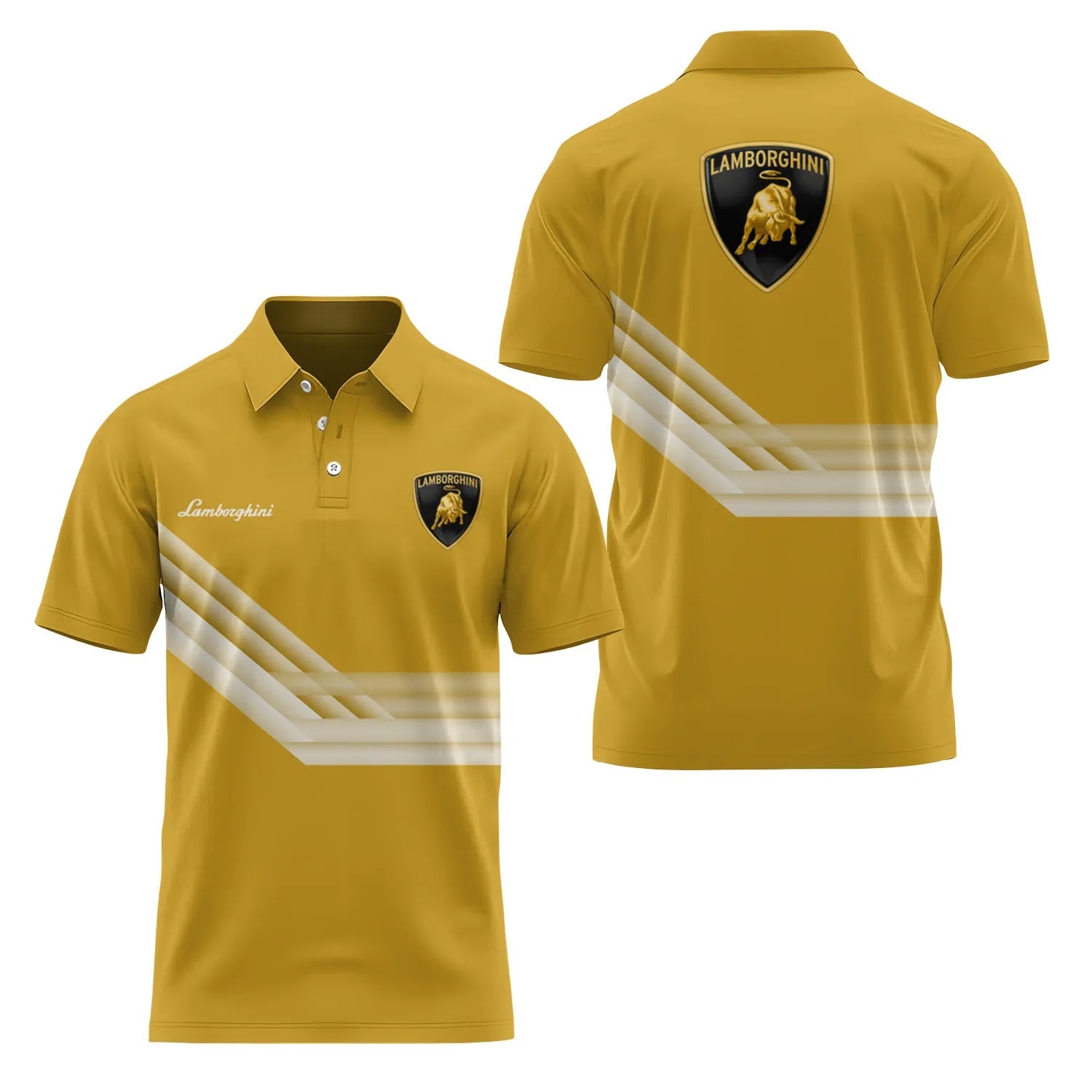 Lamborghini Short Sleeve Polo SC106