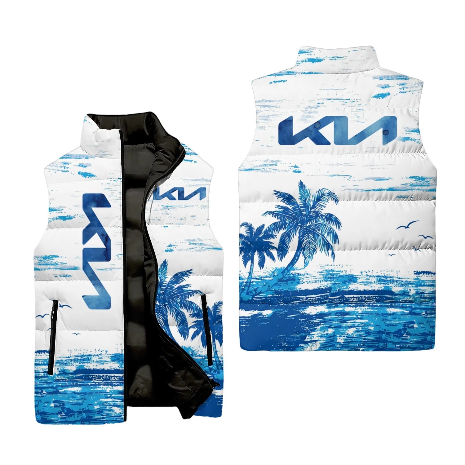 Kia Sleeveless Puffer Jacket SHW069