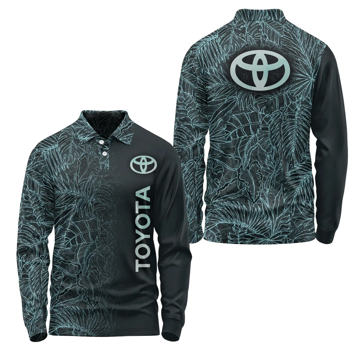 Toyota Long Sleeve Polo SHW008