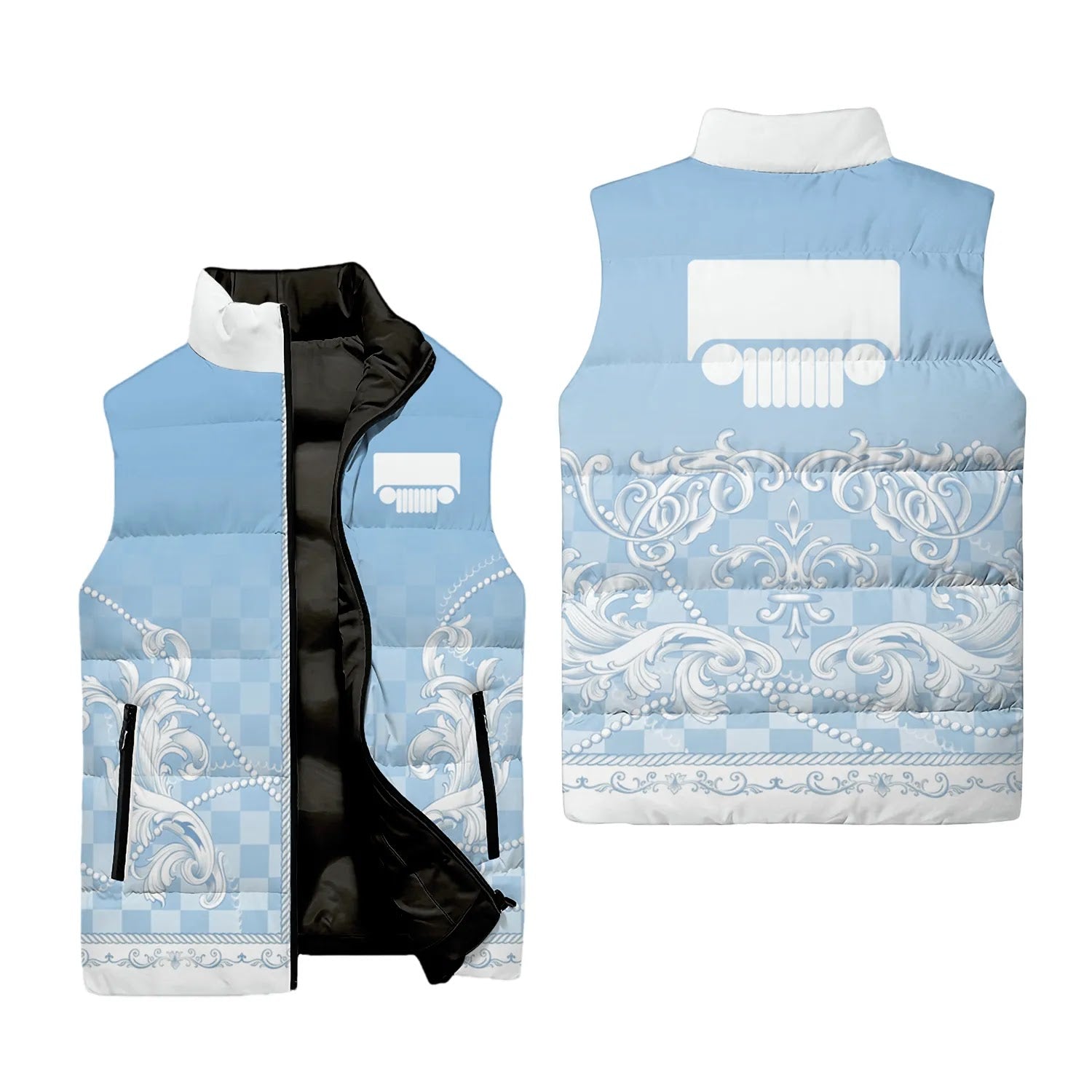 Jeep Sleeveless Puffer Jacket SHW025