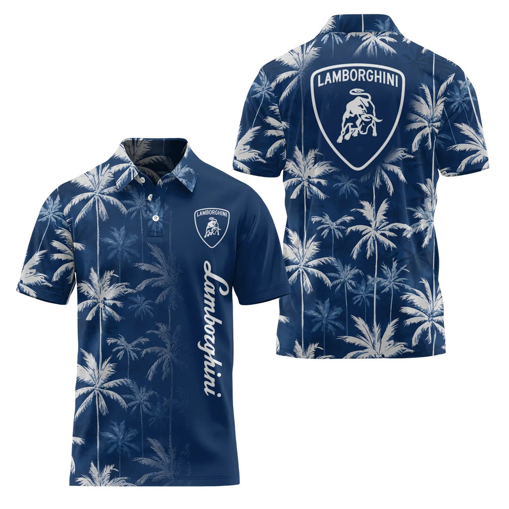 Lamborghini Short Sleeve Polo SHW032
