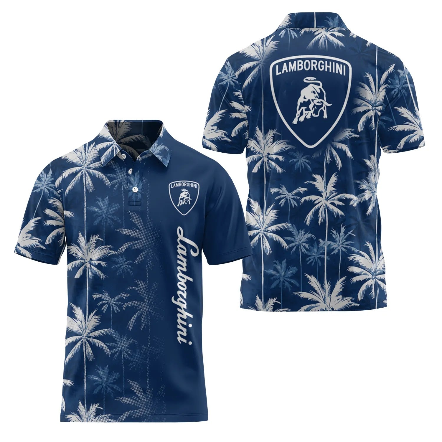 Lamborghini Short Sleeve Polo SHW032