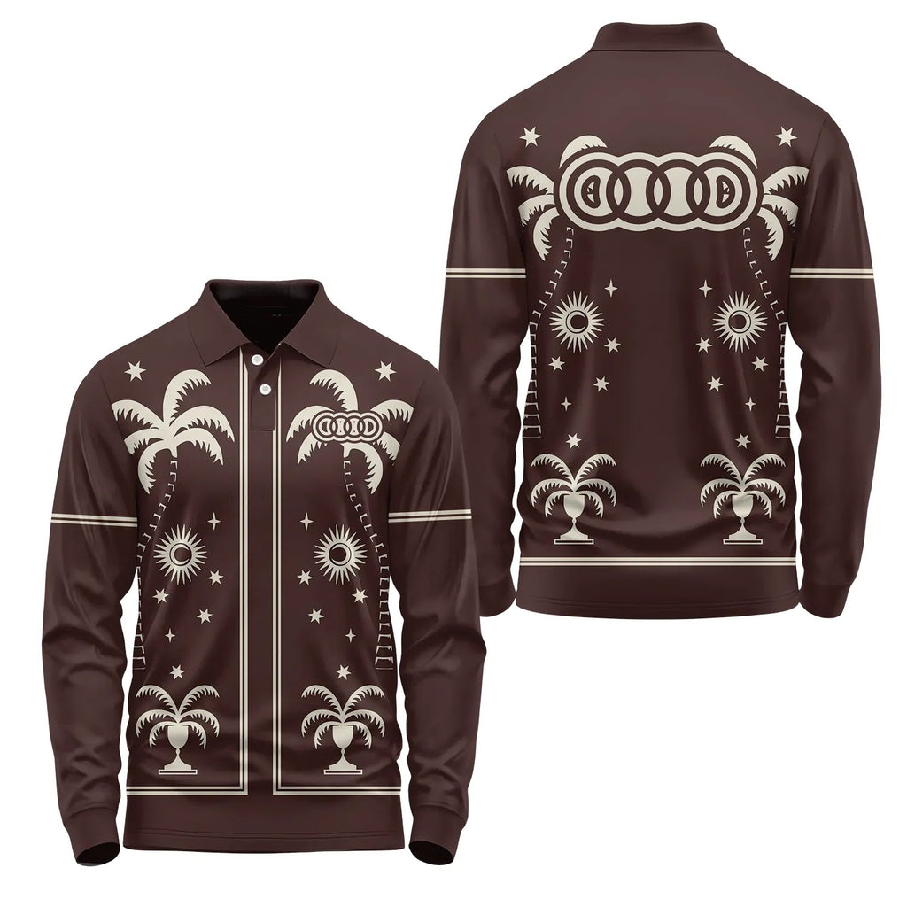 Audi Long Sleeve Polo SHW066