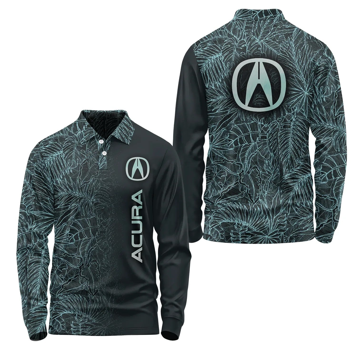 Acura Long Sleeve Polo SHW008