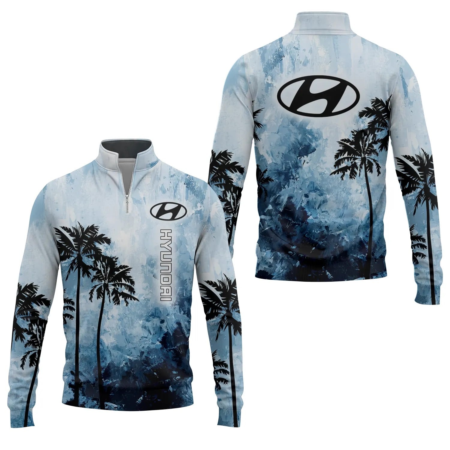 Hyundai Quarter-zip Pullover SHW034