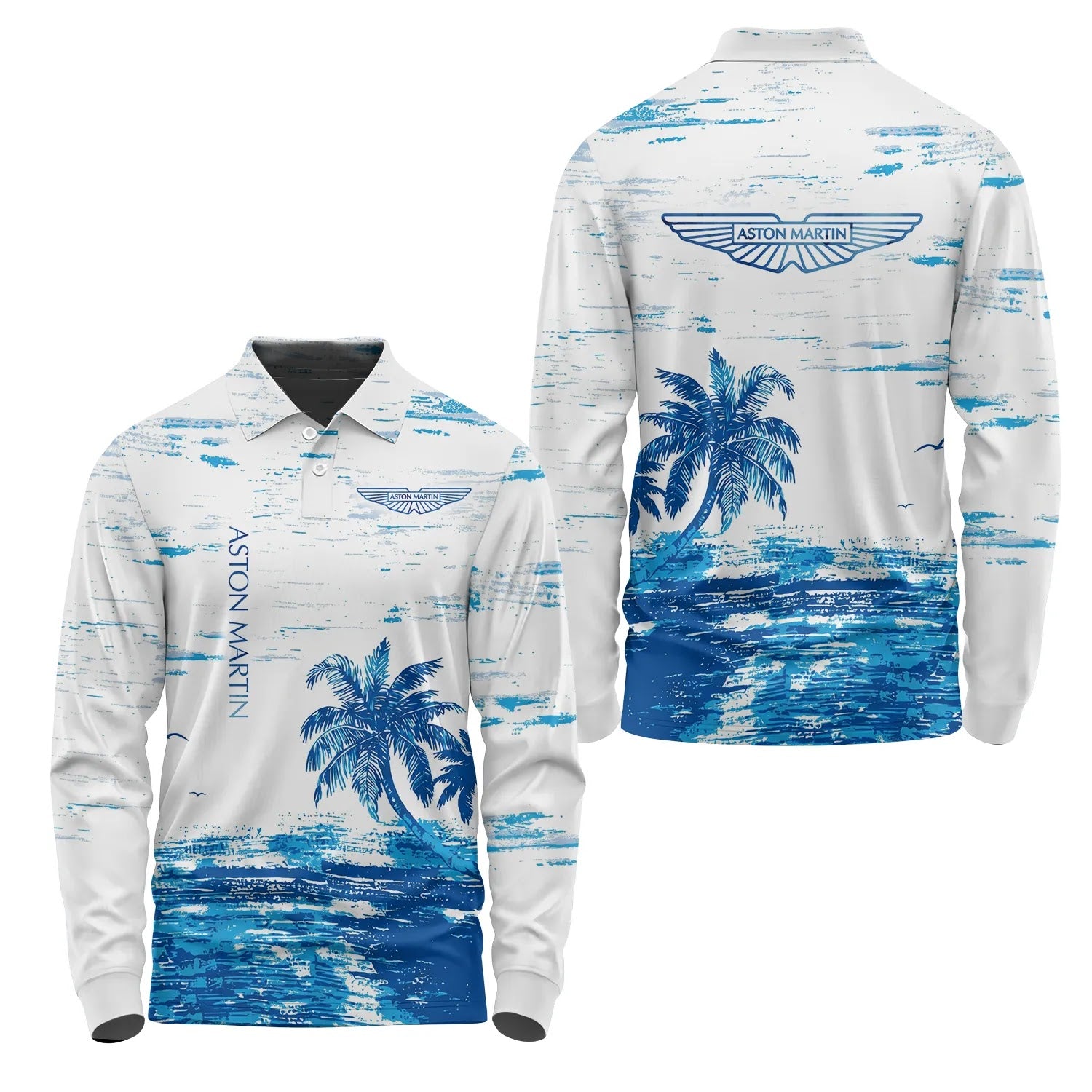 Aston Martin Long Sleeve Polo SHW069