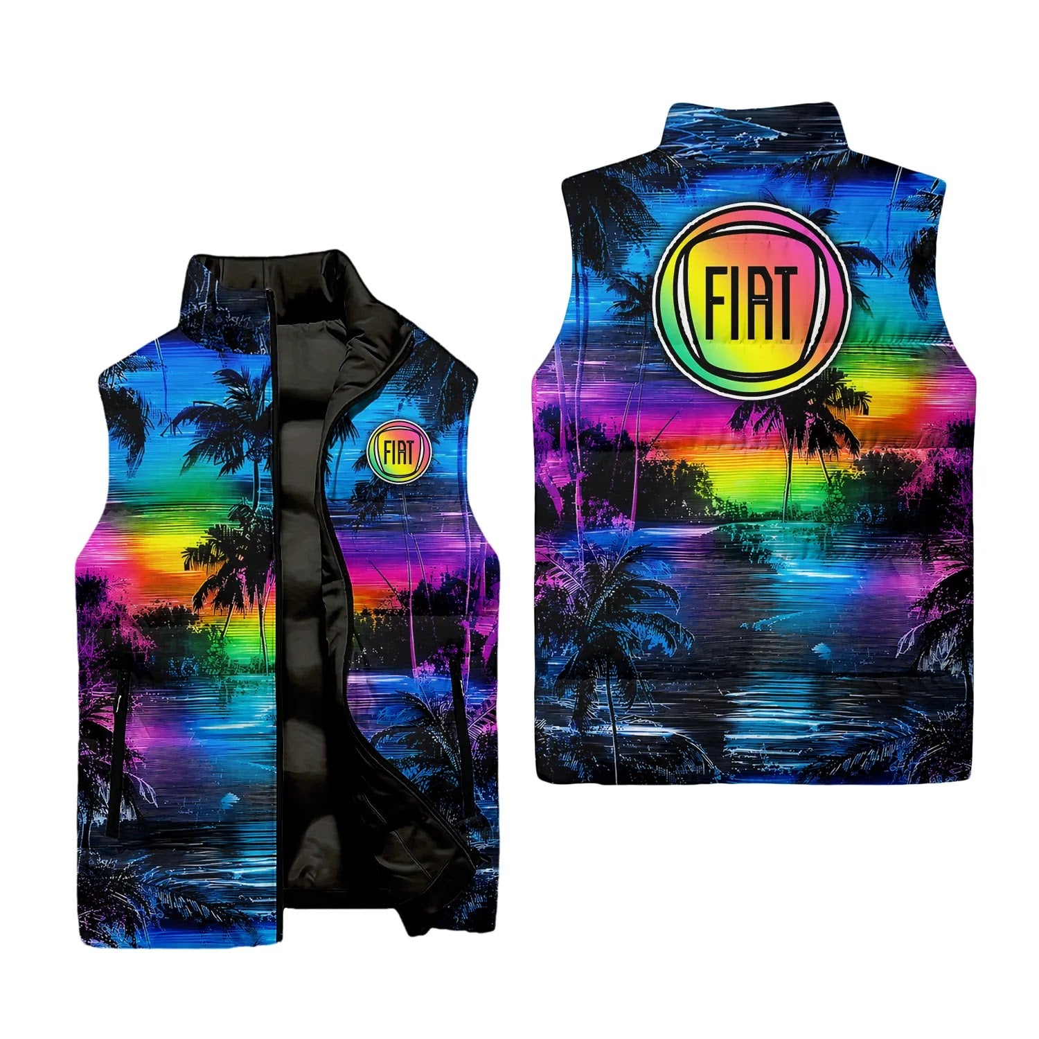 Fiat Sleeveless Puffer Jacket SHW055
