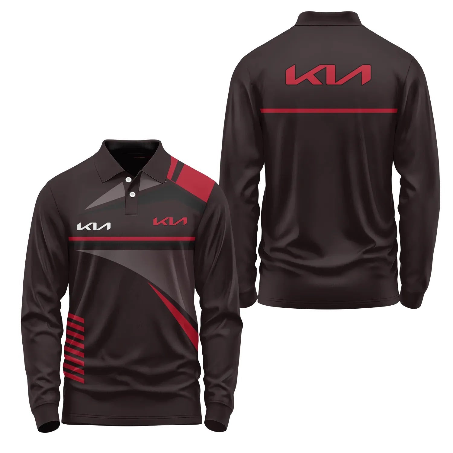 Kia Long Sleeve Polo SC067
