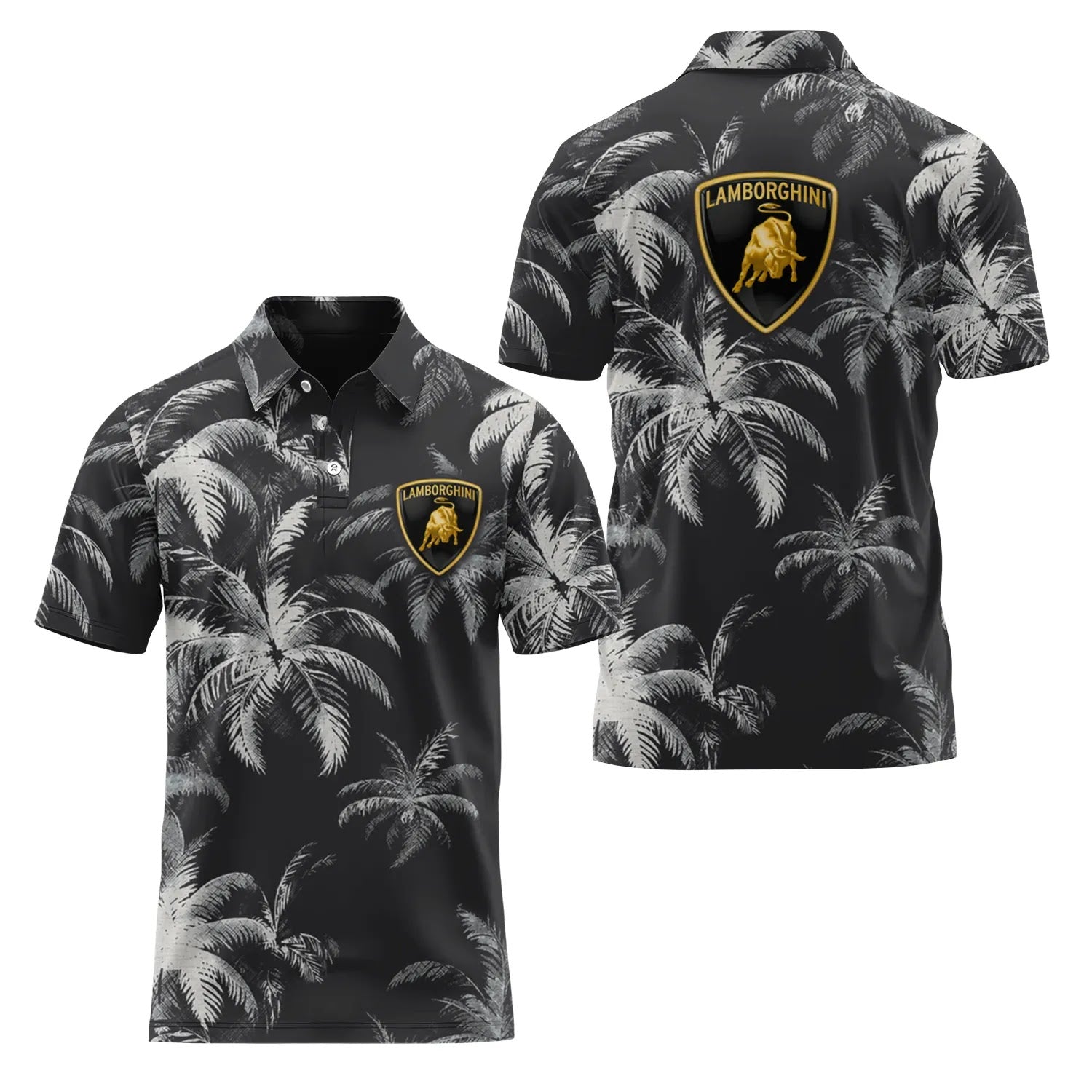 Lamborghini Short Sleeve Polo SC112