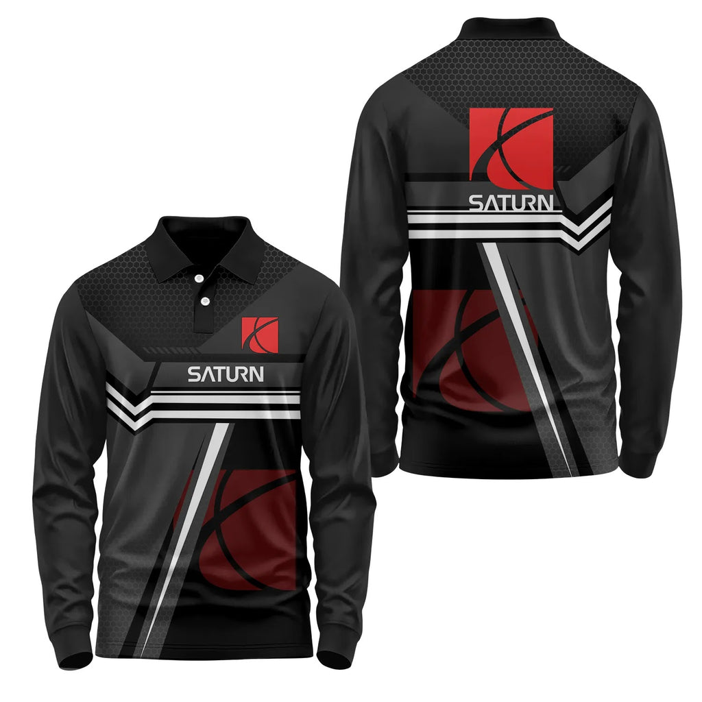 Saturn Long Sleeve Polo SC071