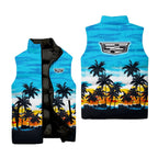 Cadillac Sleeveless Puffer Jacket SHW051