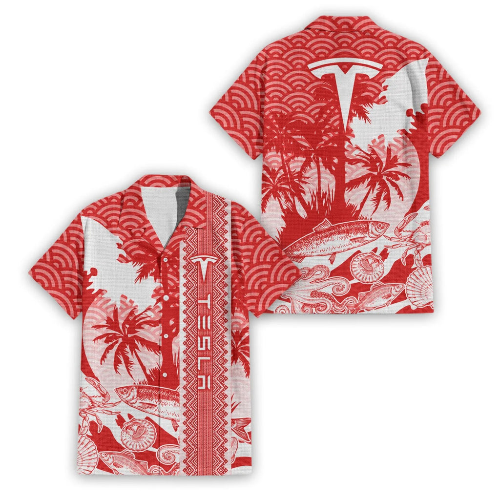 Tesla Premium Hawaiian Shirt SHW038