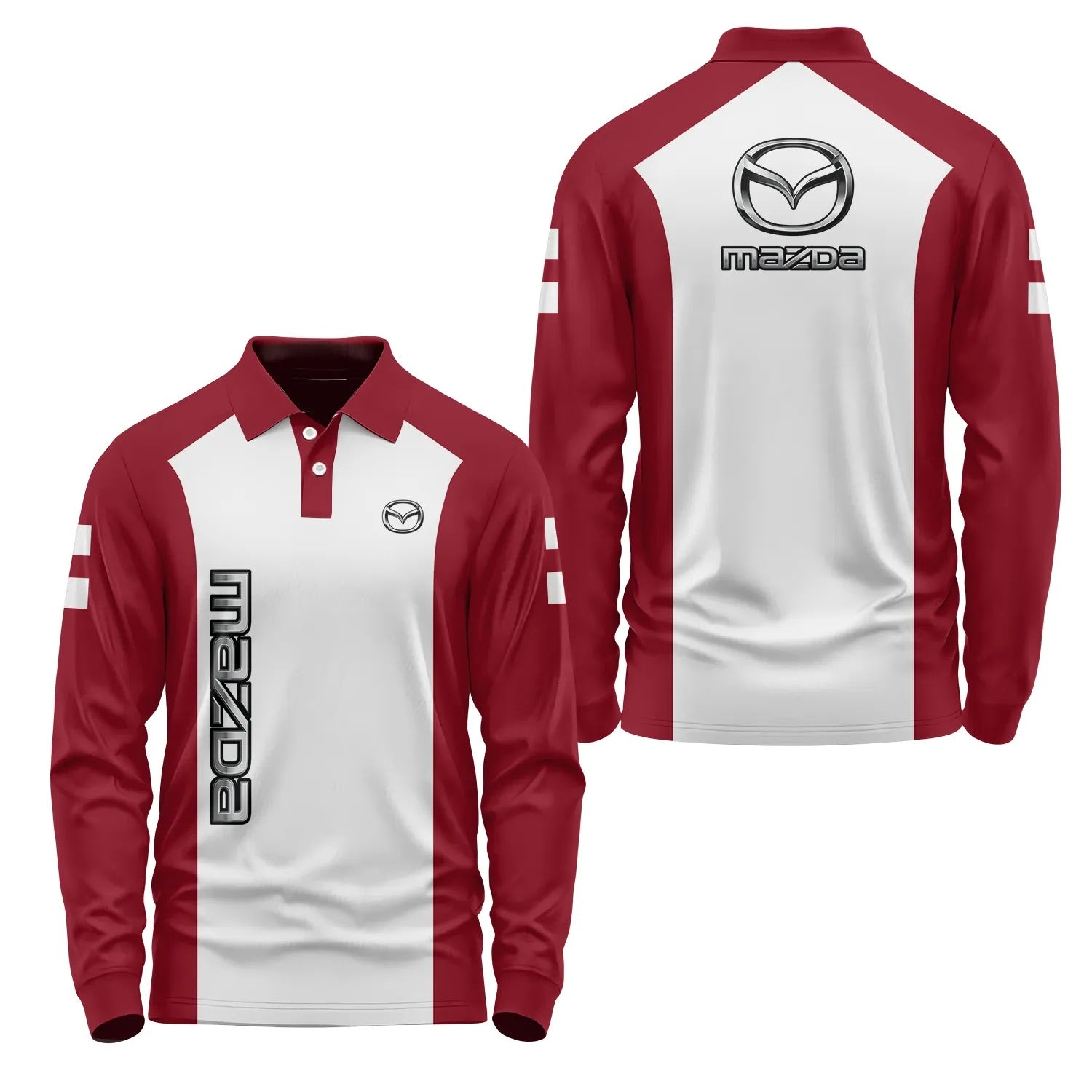 Mazda Long Sleeve Polo SC078