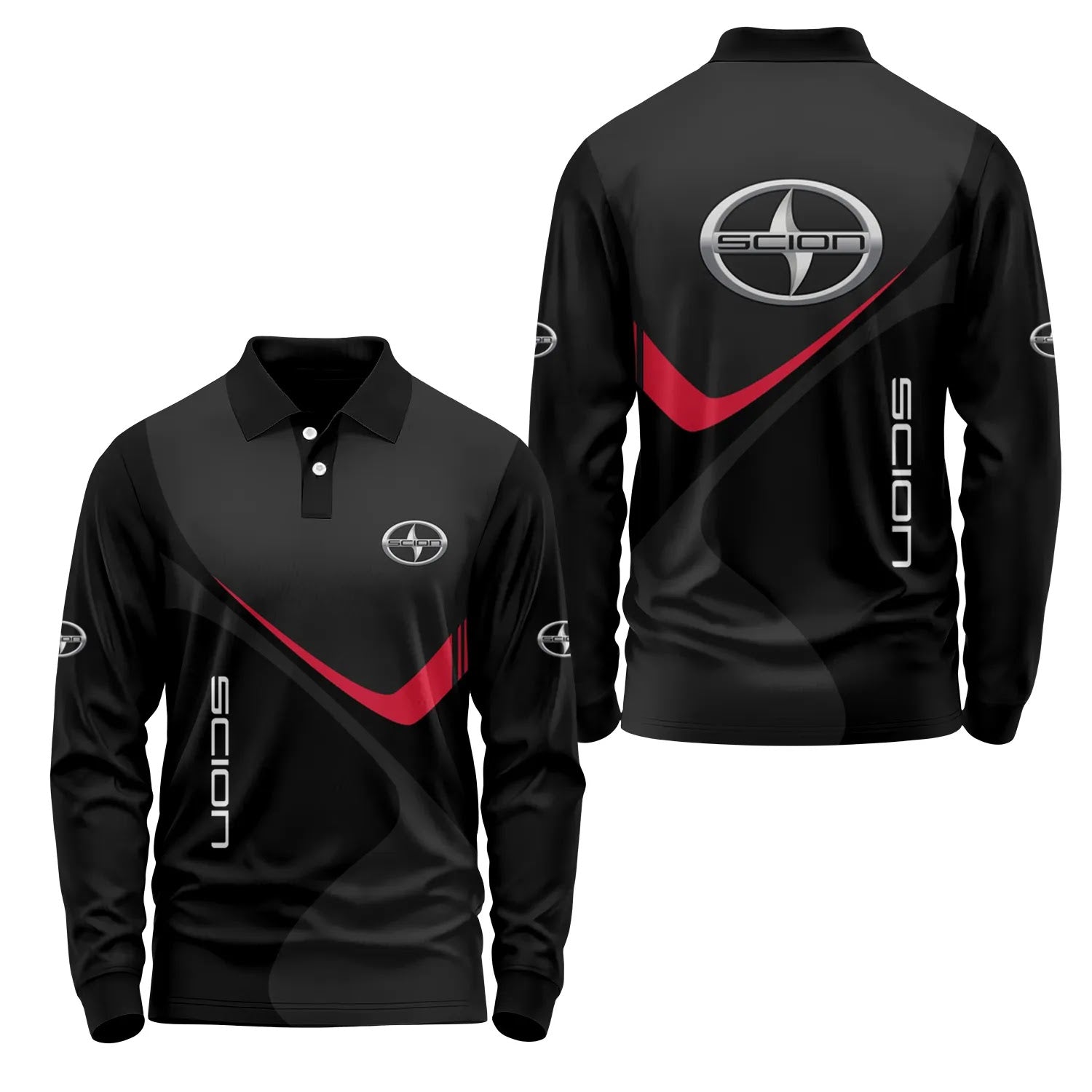 Scion Long Sleeve Polo SC058