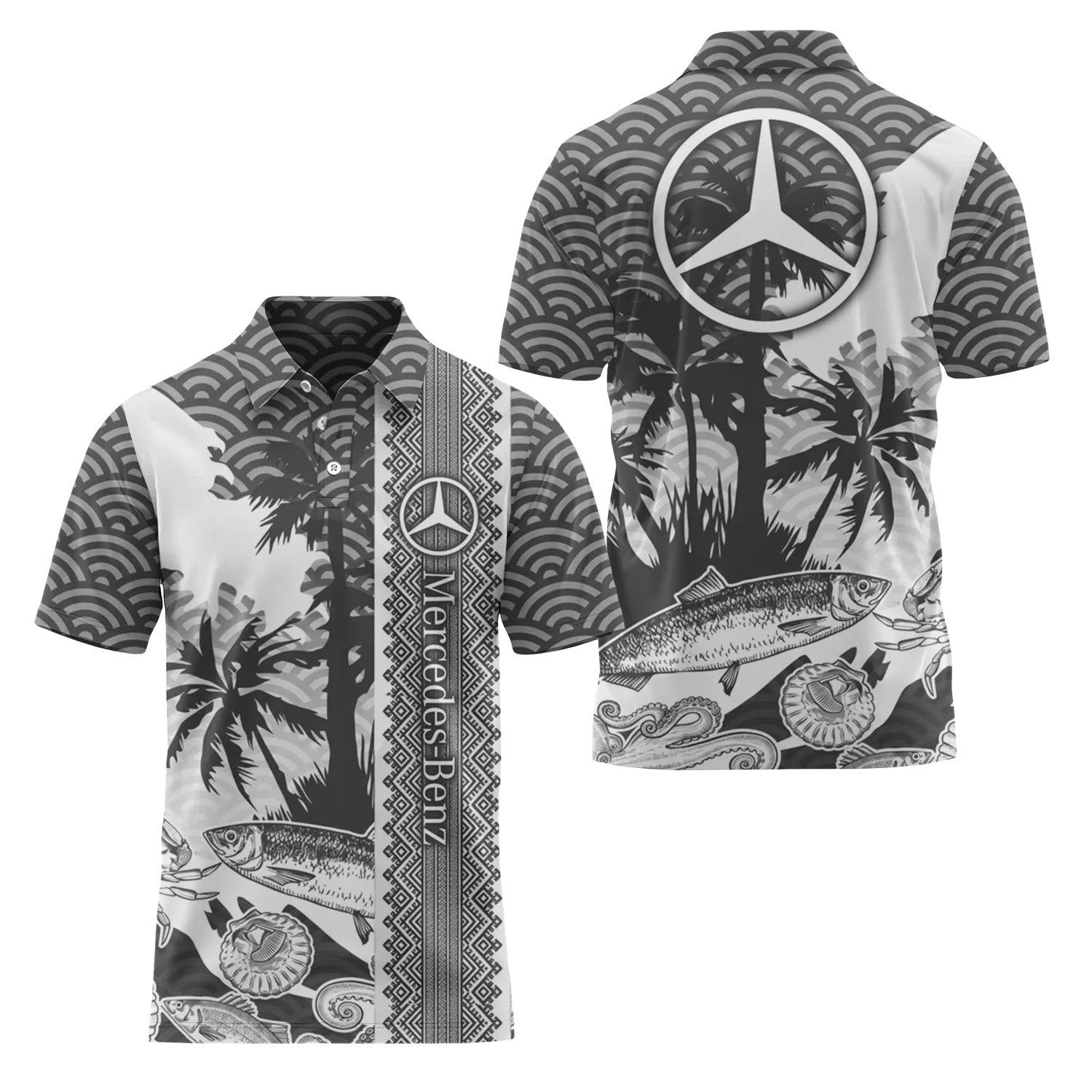 Mercedes-Benz Short Sleeve Polo SHW038