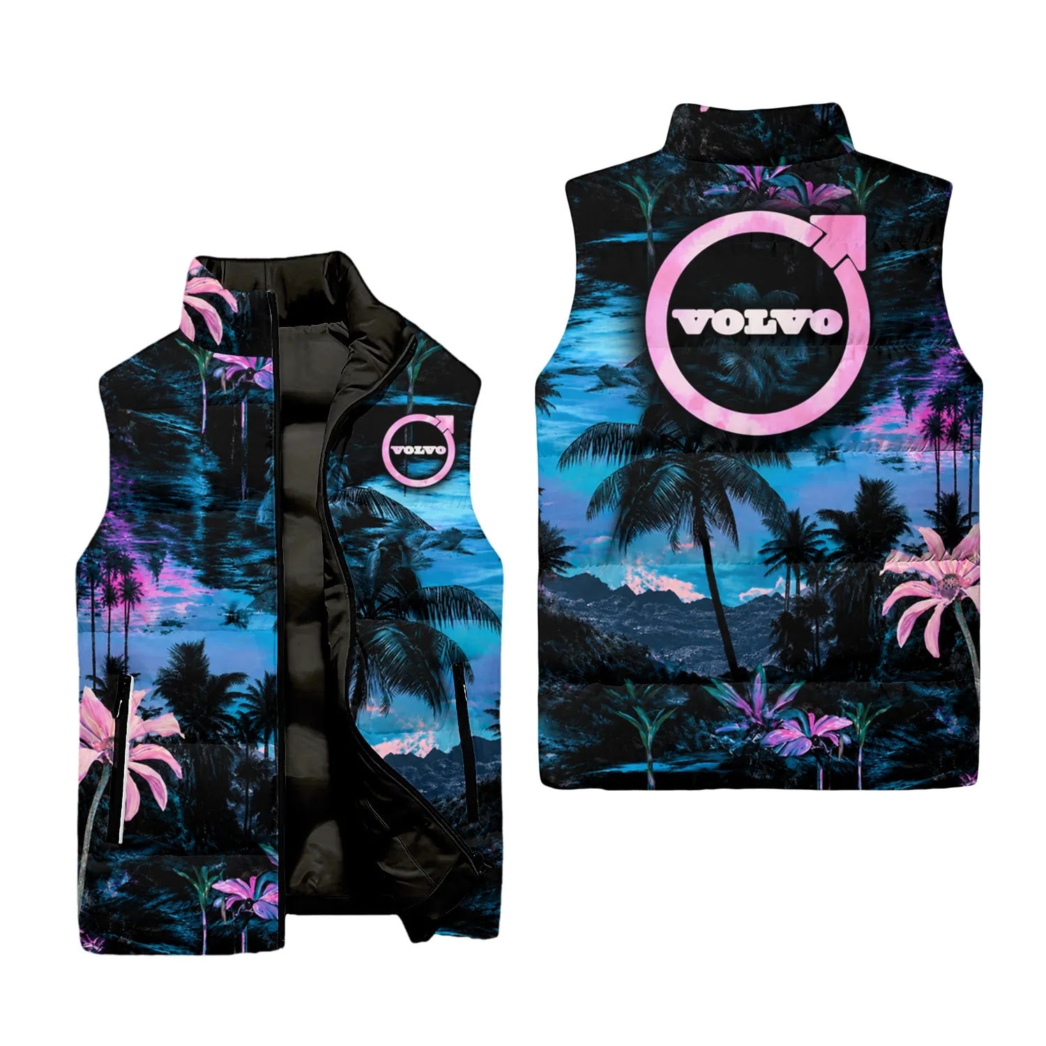 Volvo Sleeveless Puffer Jacket SHW002