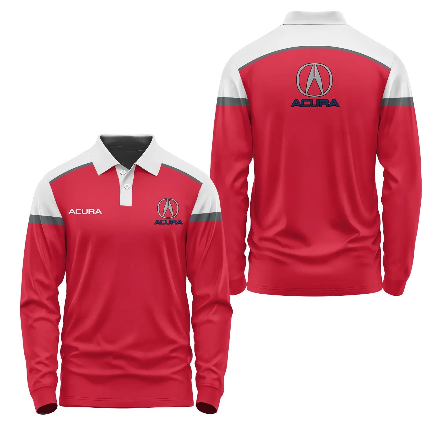 Acura Long Sleeve Polo SC087