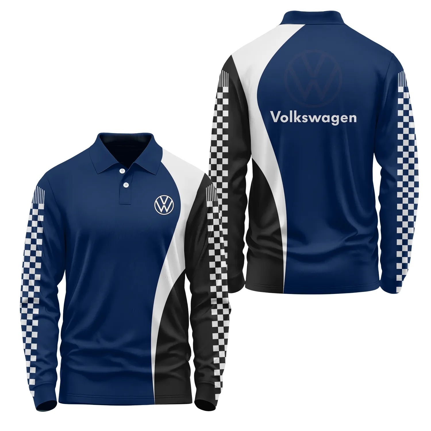Volkswagen Long Sleeve Polo SC073