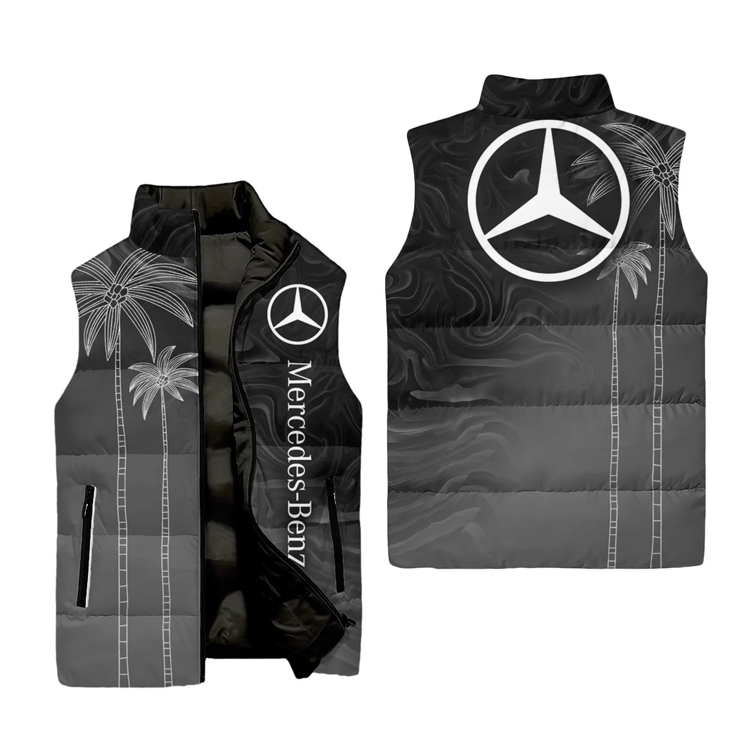 Mercedes-Benz Sleeveless Puffer Jacket SHW070