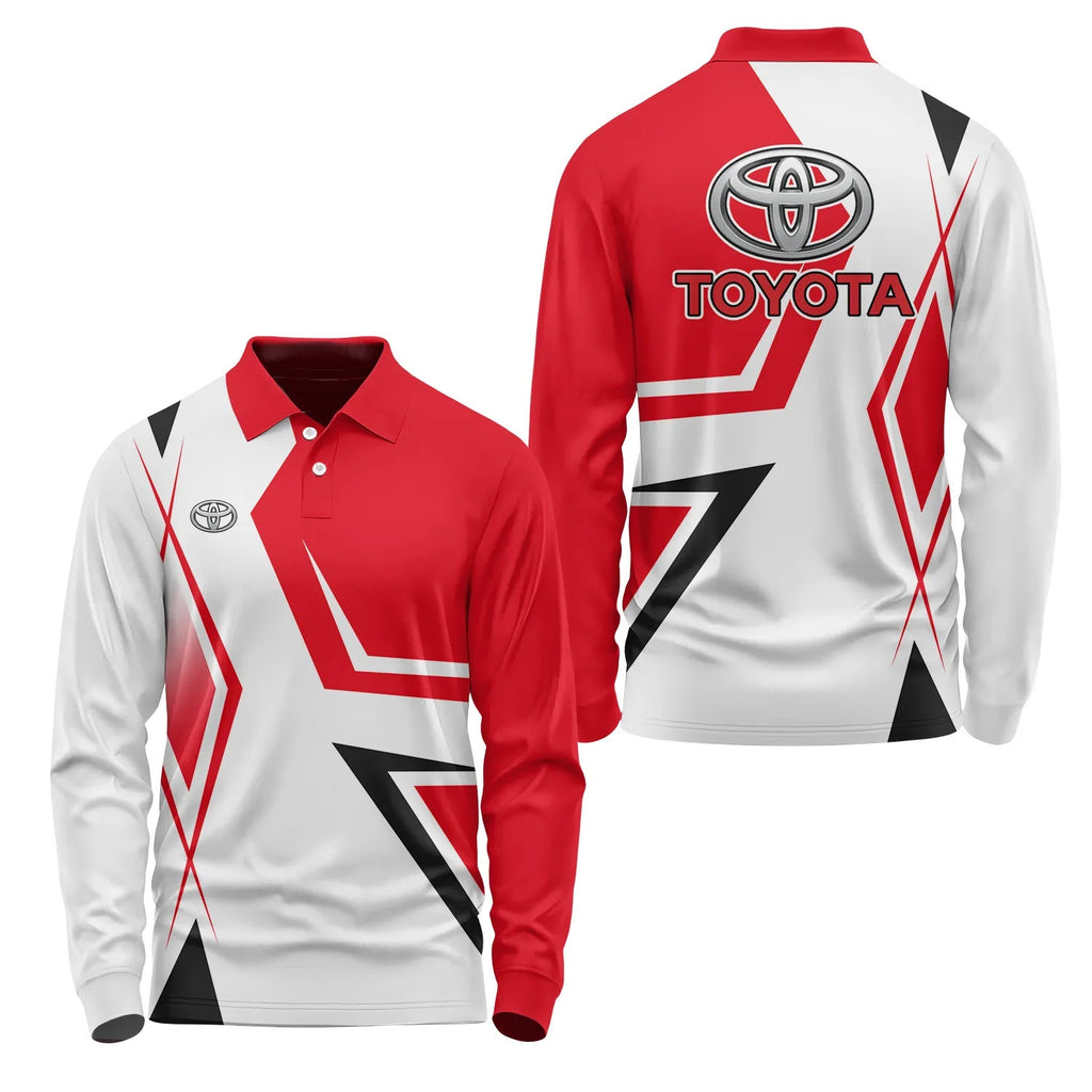 Toyota Long Sleeve Polo SC080