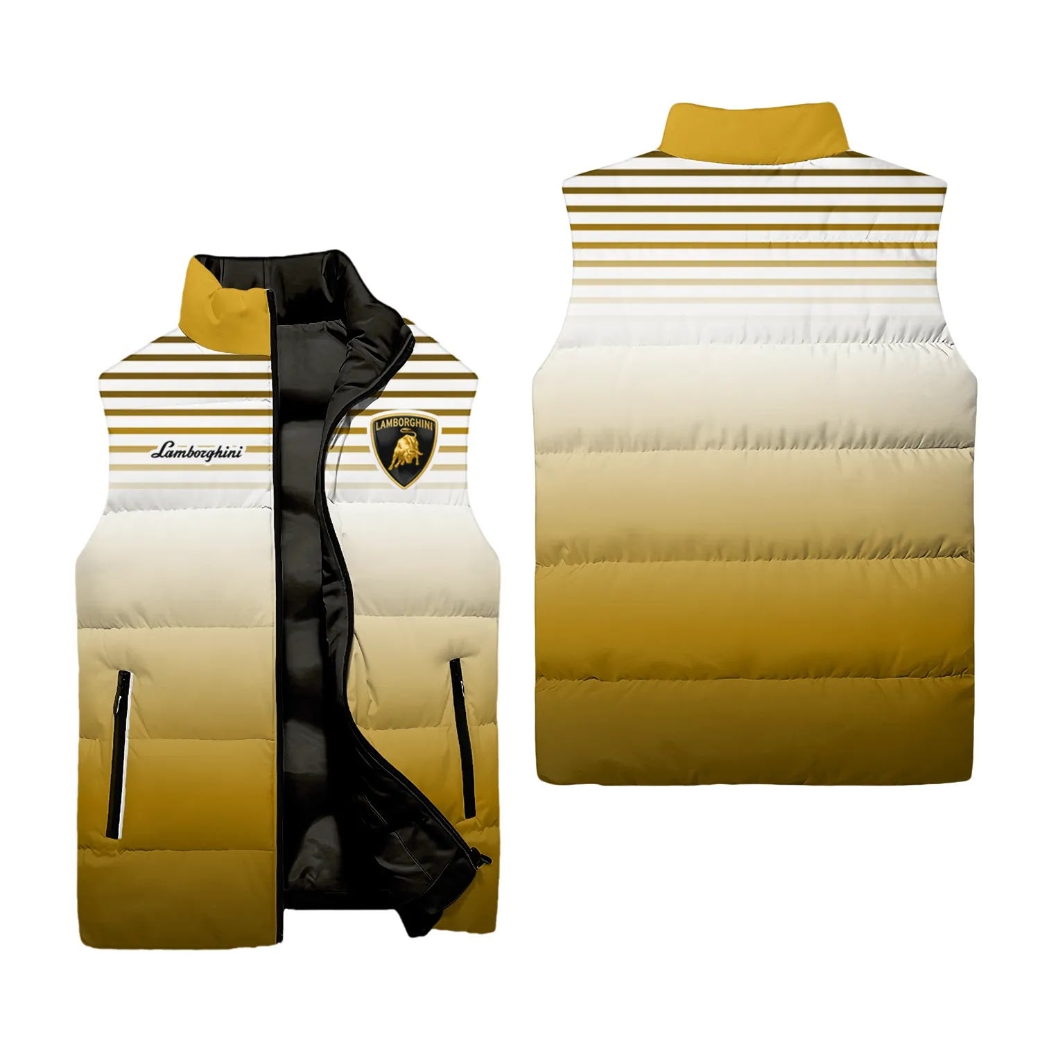 Lamborghini Sleeveless Puffer Jacket SC107