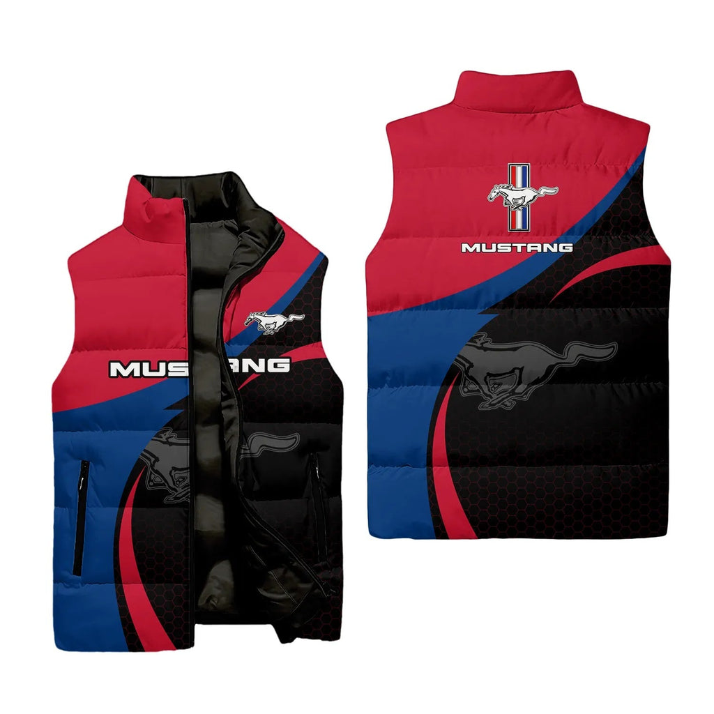 Ford Mustang Sleeveless Puffer Jacket SC038