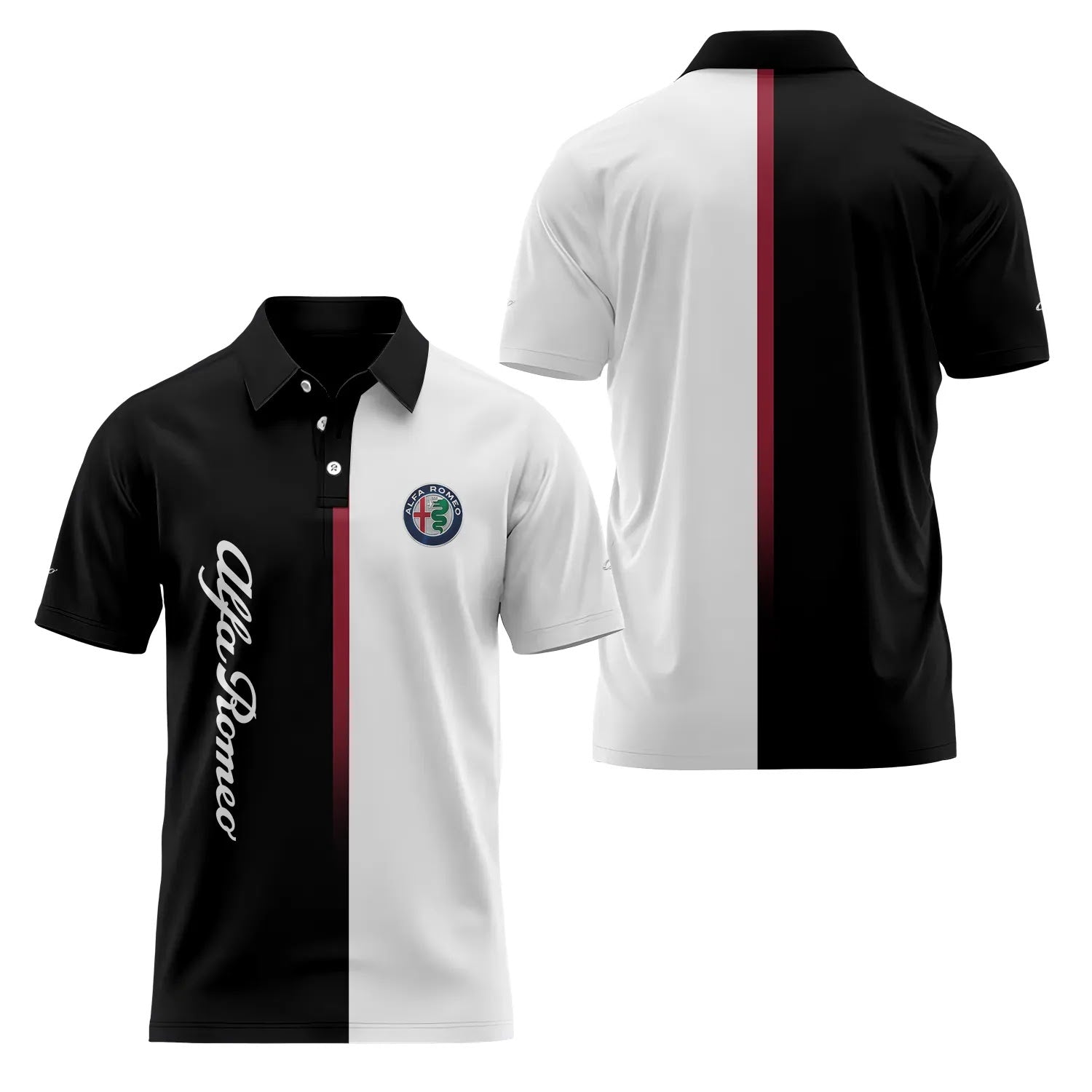 Alfa Romeo Short Sleeve Polo SC076
