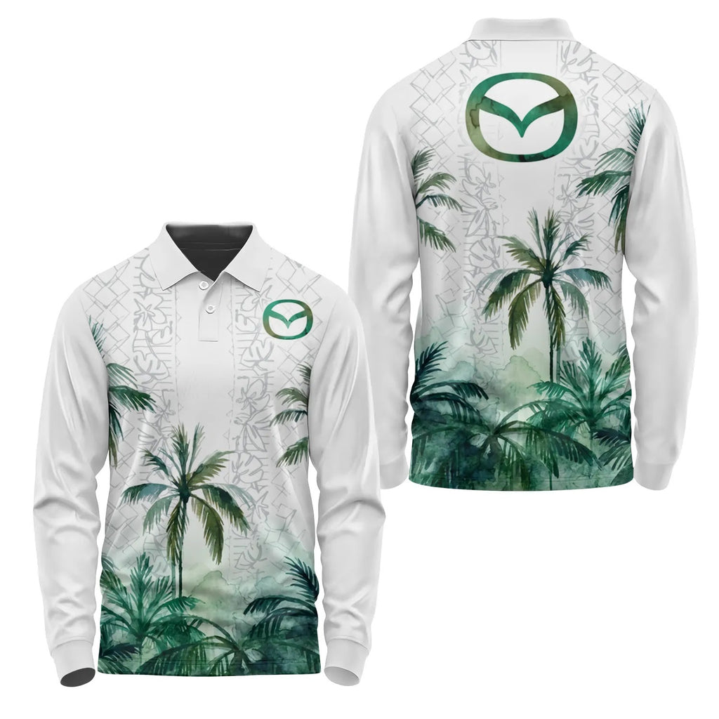 Mazda Long Sleeve Polo SHW015