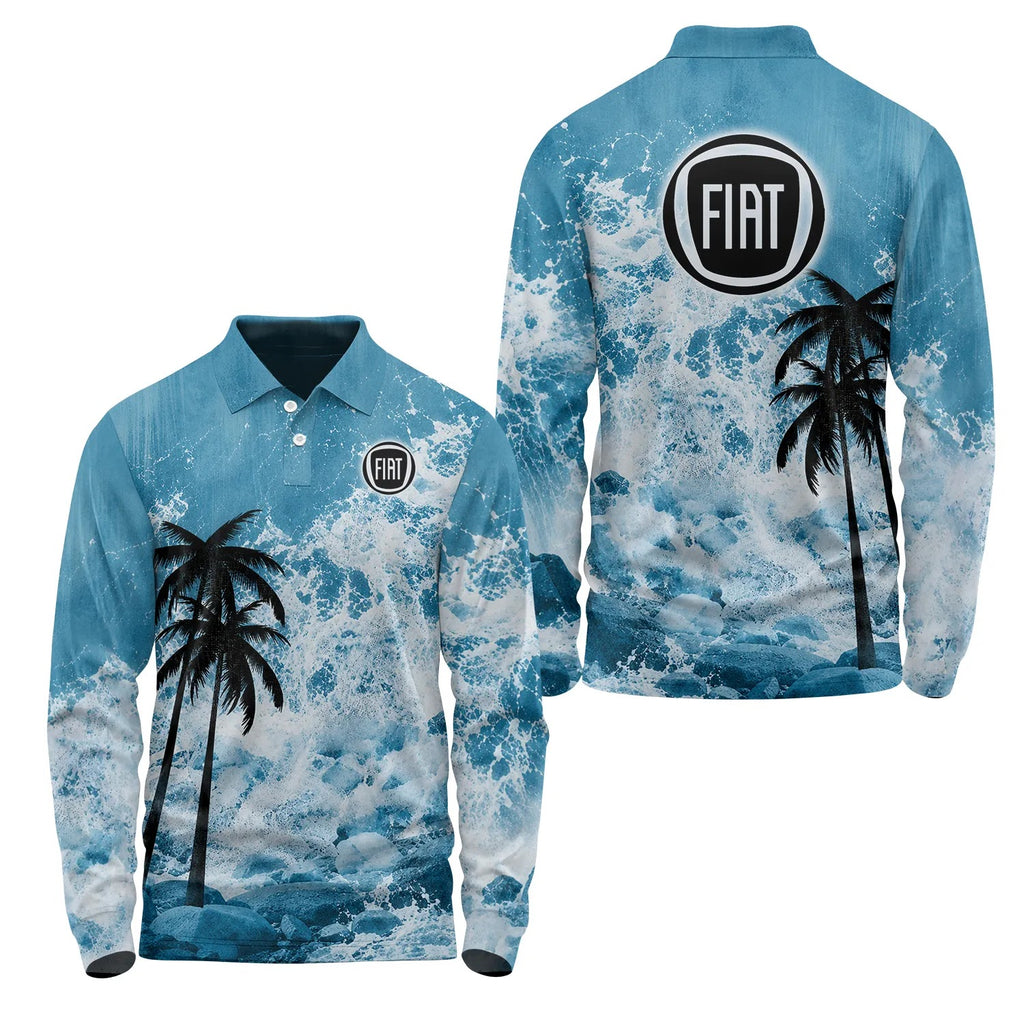 Fiat Long Sleeve Polo SHW052