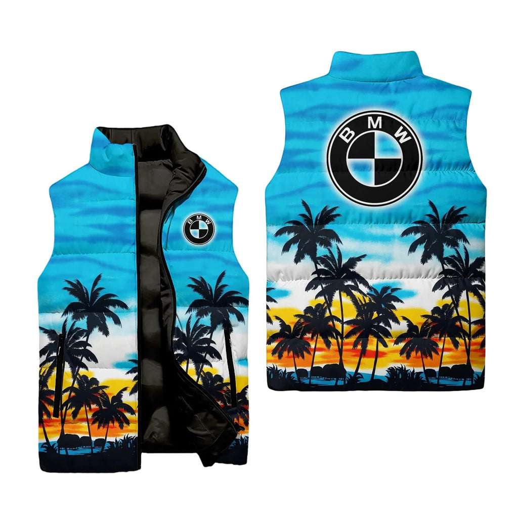 BMW Sleeveless Puffer Jacket SHW051