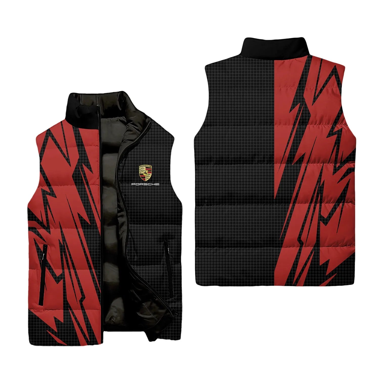 Porsche Sleeveless Puffer Jacket SC062