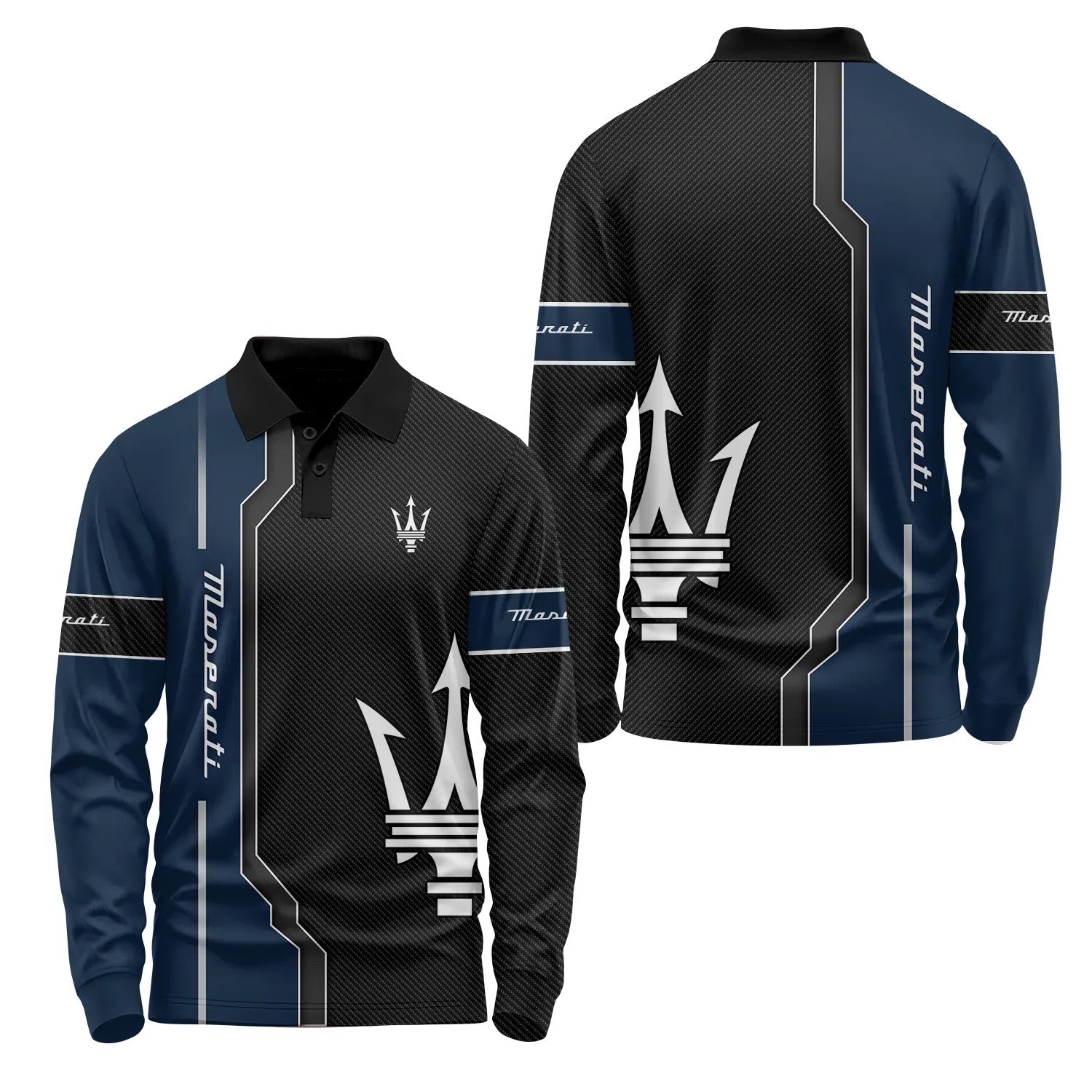 Maserati Long Sleeve Polo SC042