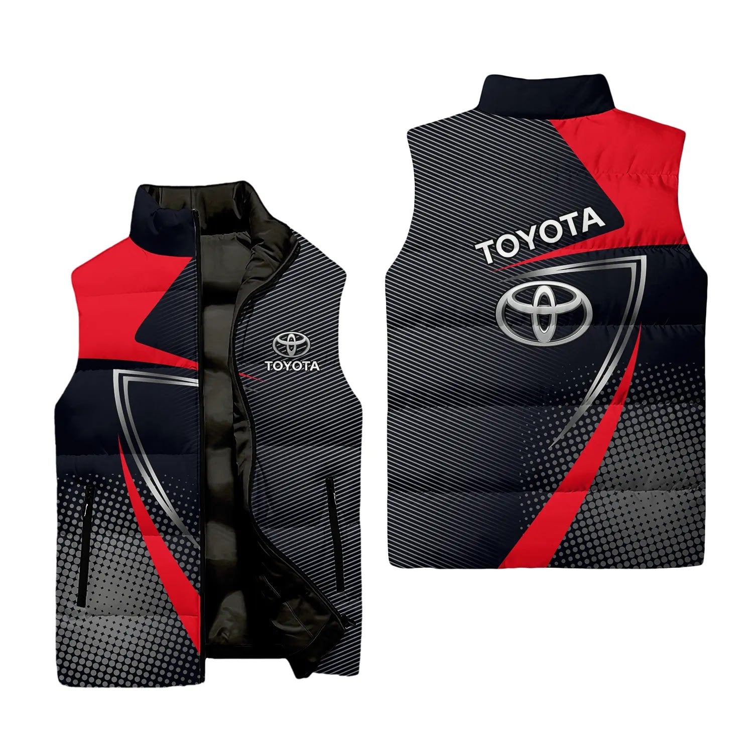 Toyota Sleeveless Puffer Jacket SC059