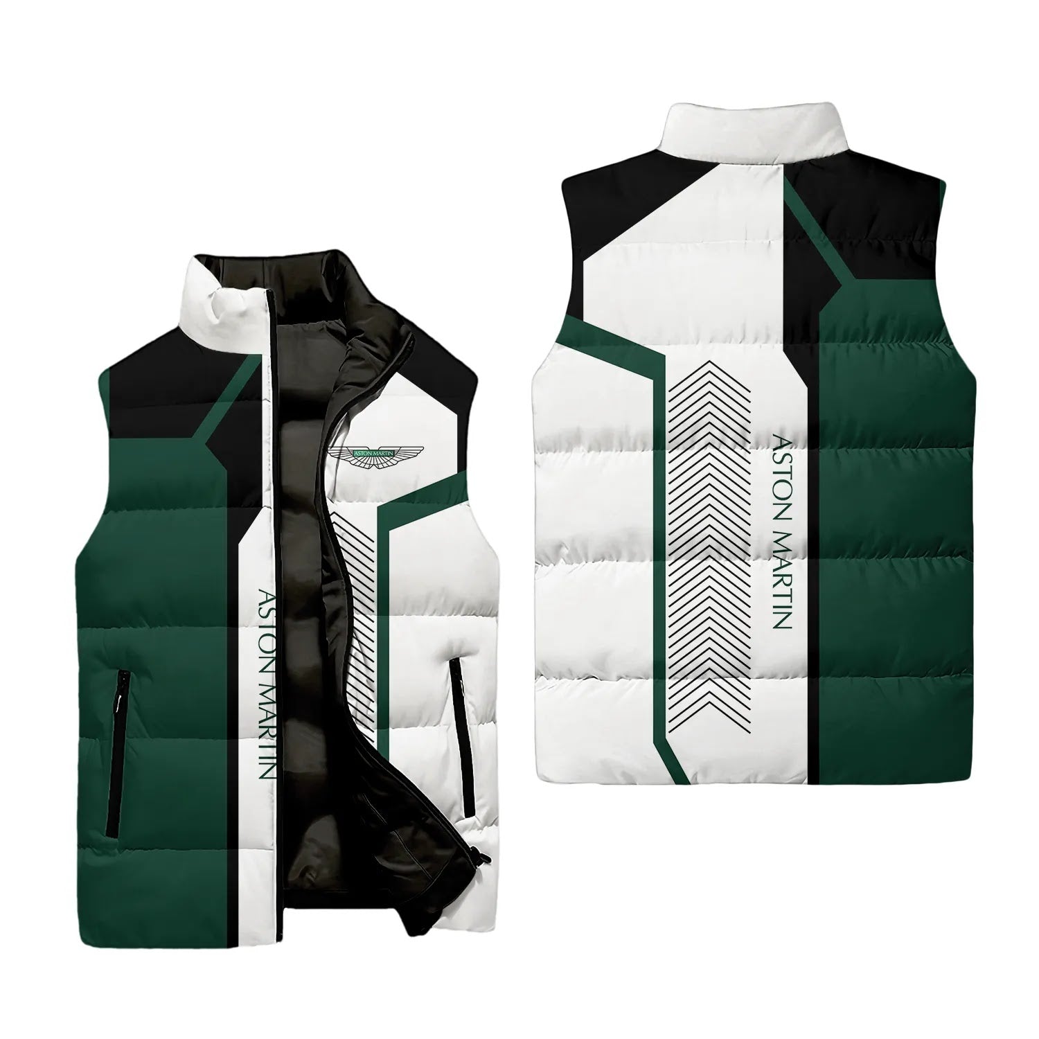 Aston Martin Sleeveless Puffer Jacket SC065