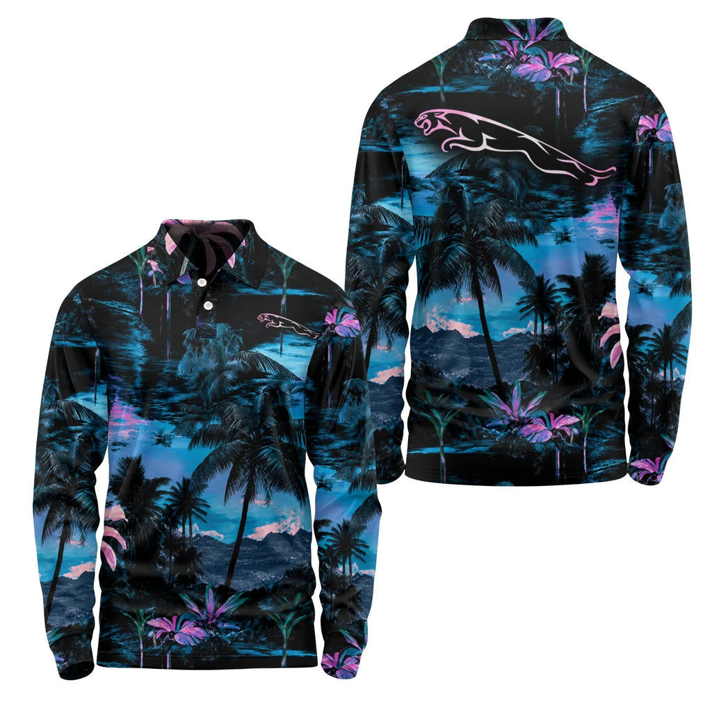 Jaguar Long Sleeve Polo SHW002