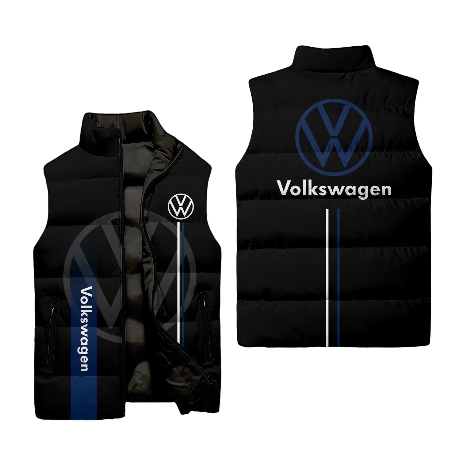Volkswagen Sleeveless Puffer Jacket SC077