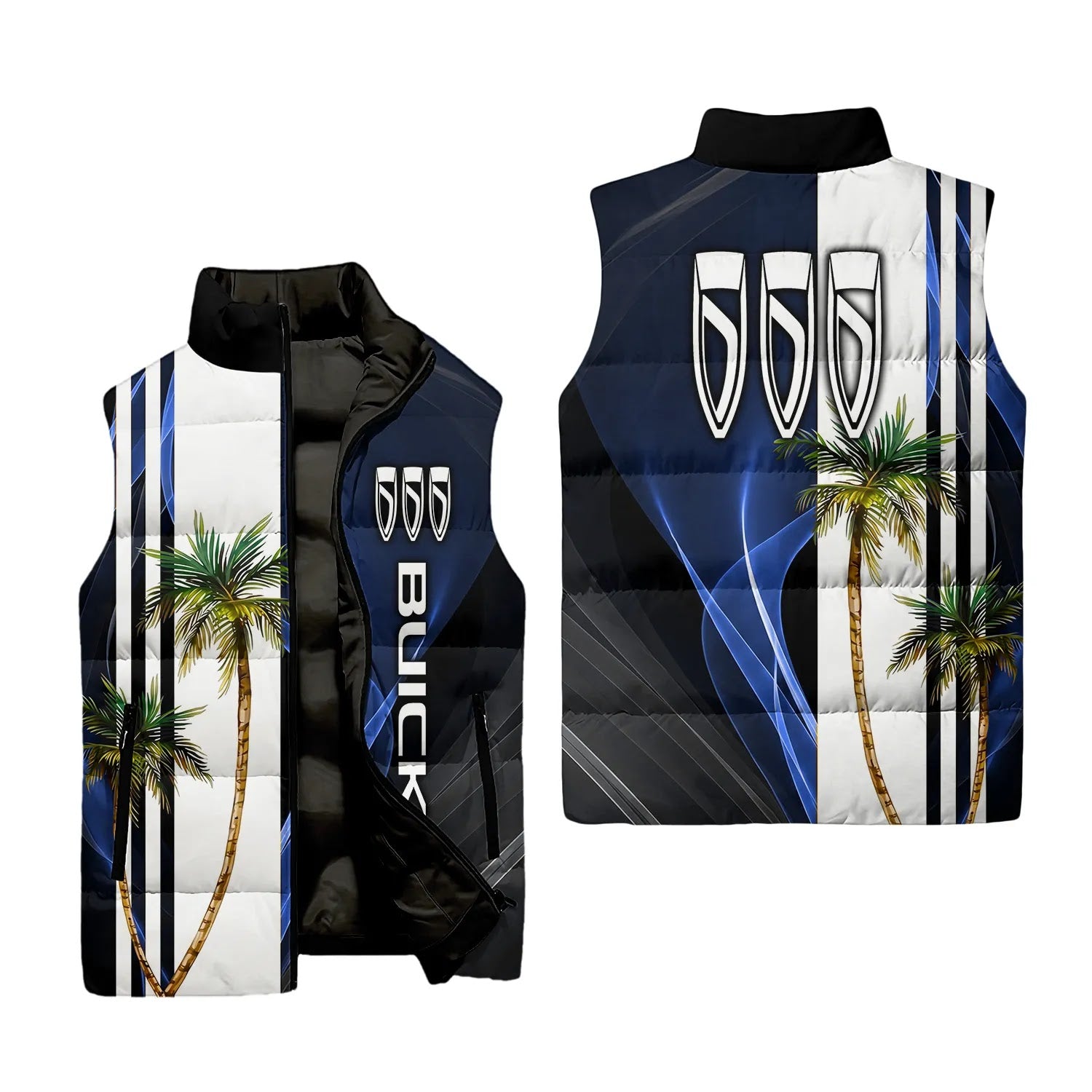 Buick Sleeveless Puffer Jacket SHW036