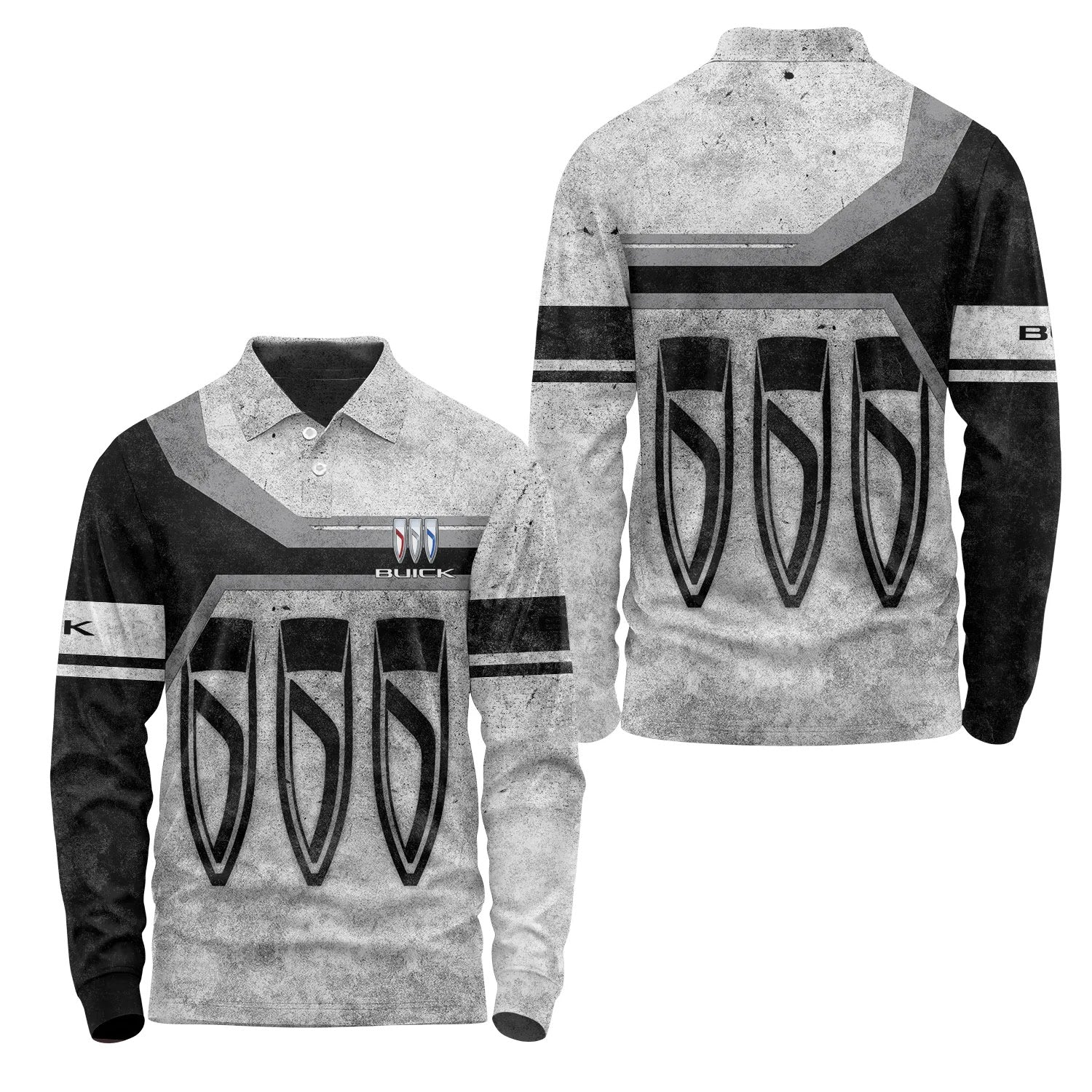 Buick Long Sleeve Polo SC086