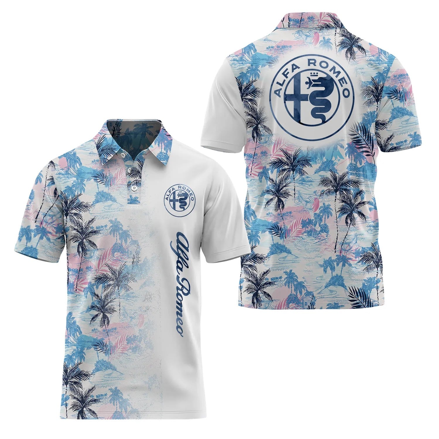 Alfa Romeo Short Sleeve Polo SHW029