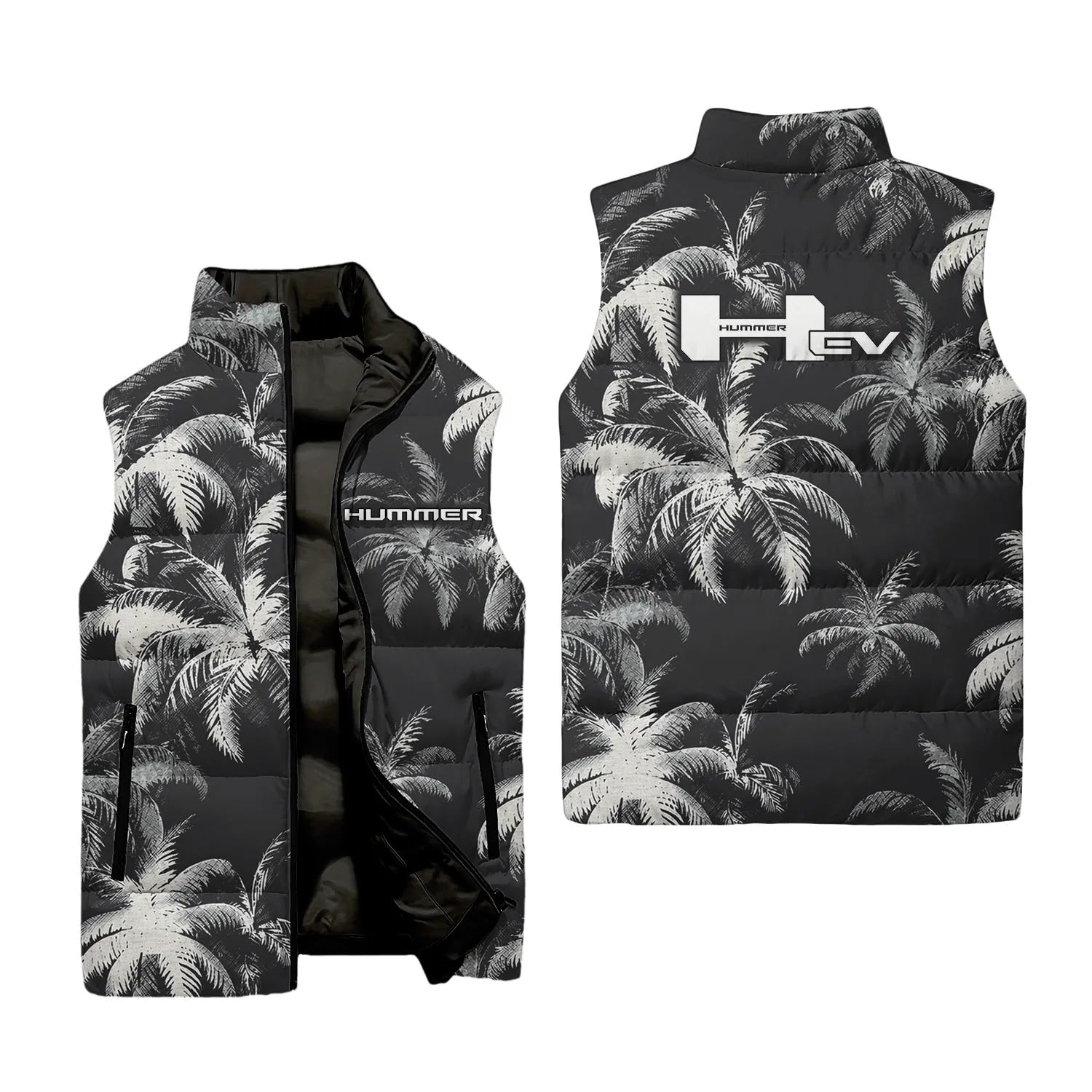 Hummer Sleeveless Puffer Jacket SC112