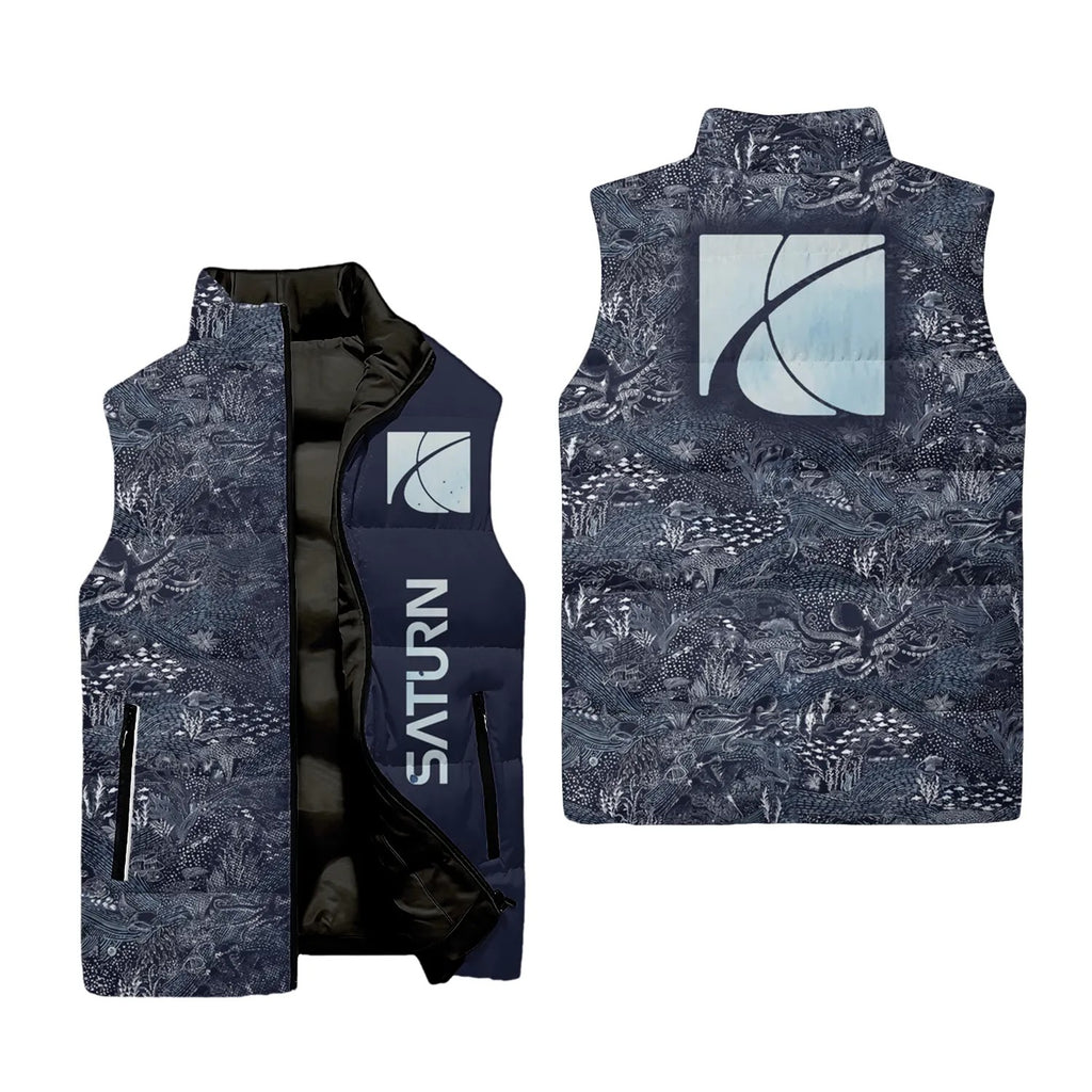 Saturn Sleeveless Puffer Jacket SHW006