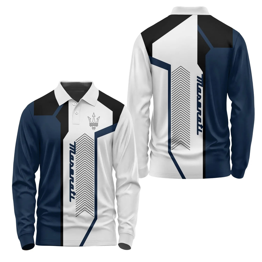 Maserati Long Sleeve Polo SC065
